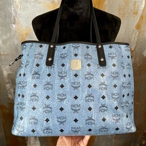 MCM Shopper Project Visetos Reversible Tote